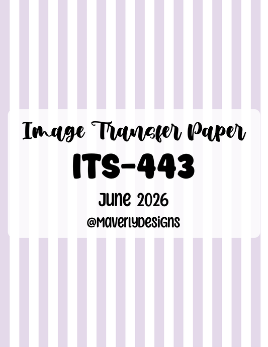 ITS-443 - Transfer Paper - June 2026 Launch