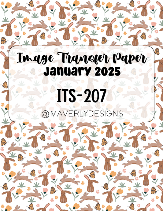 ITS-207 - Transfer Paper - January 2025 Launch