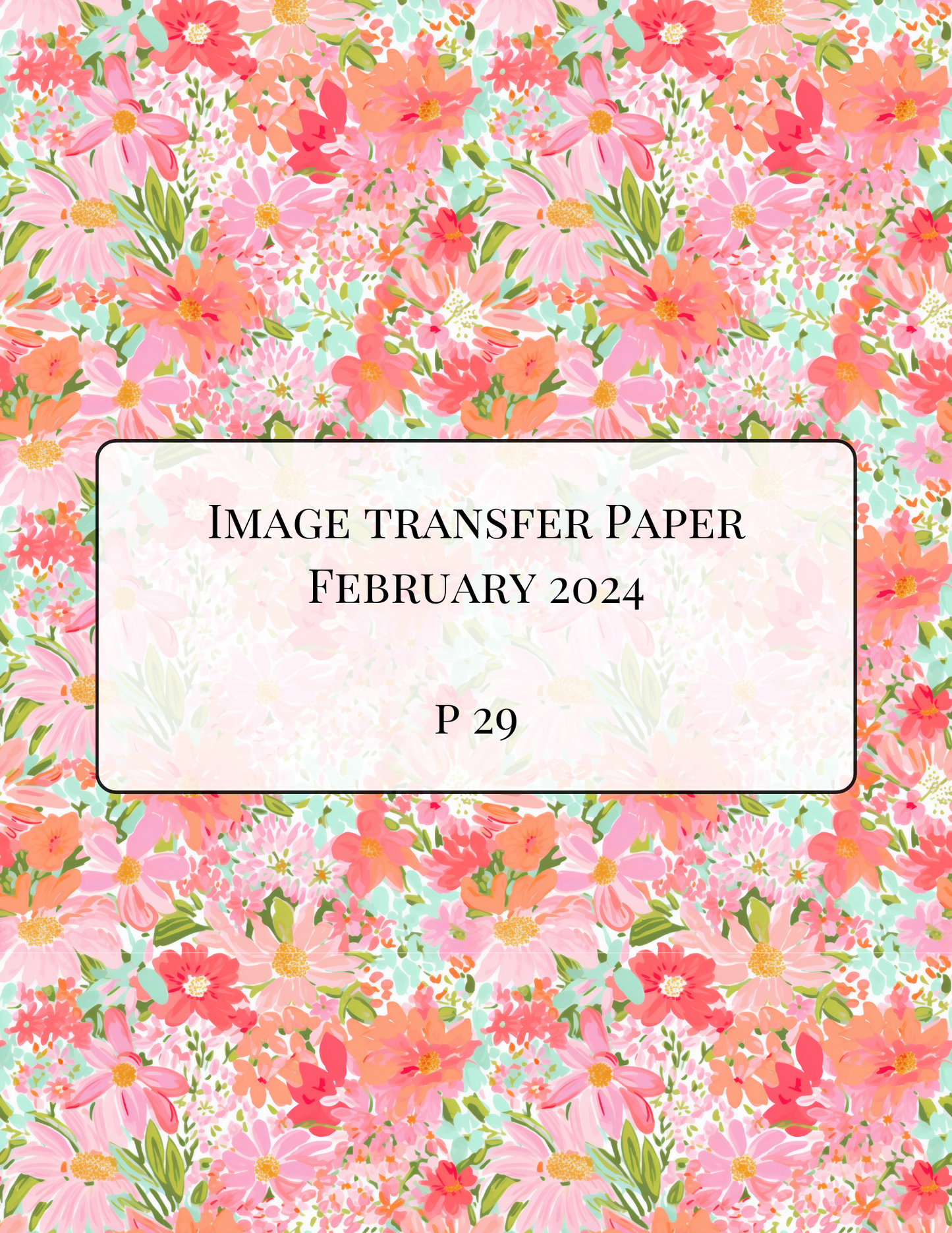 ITS-125 - IMAGE TRANSFER PAPER (P29)