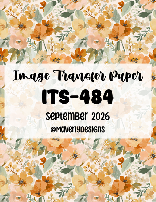 ITS-484 - Transfer Paper - September 2026 Launch