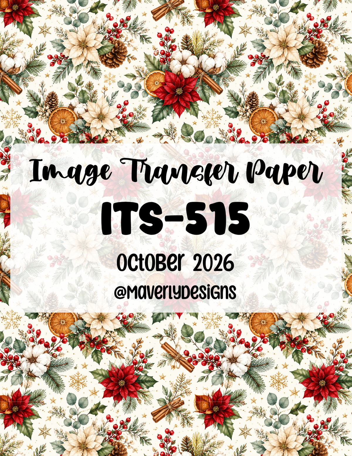 ITS-515 - Transfer Paper - October 2026 Launch