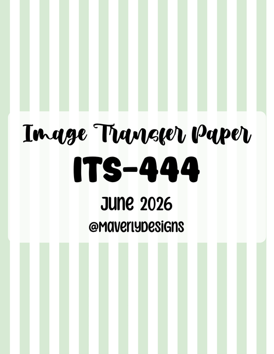 ITS-444 - Transfer Paper - June 2026 Launch