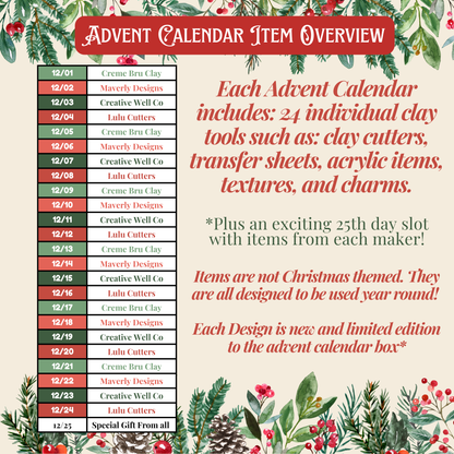 Advent Calendar 2024 - 50% off!