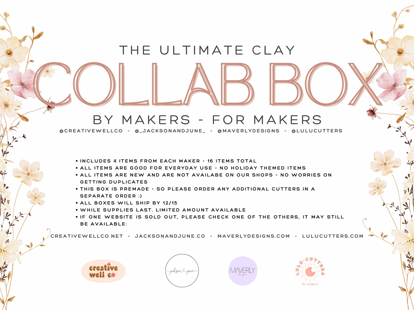 The Ultimate Clay Collab Box - For Makers