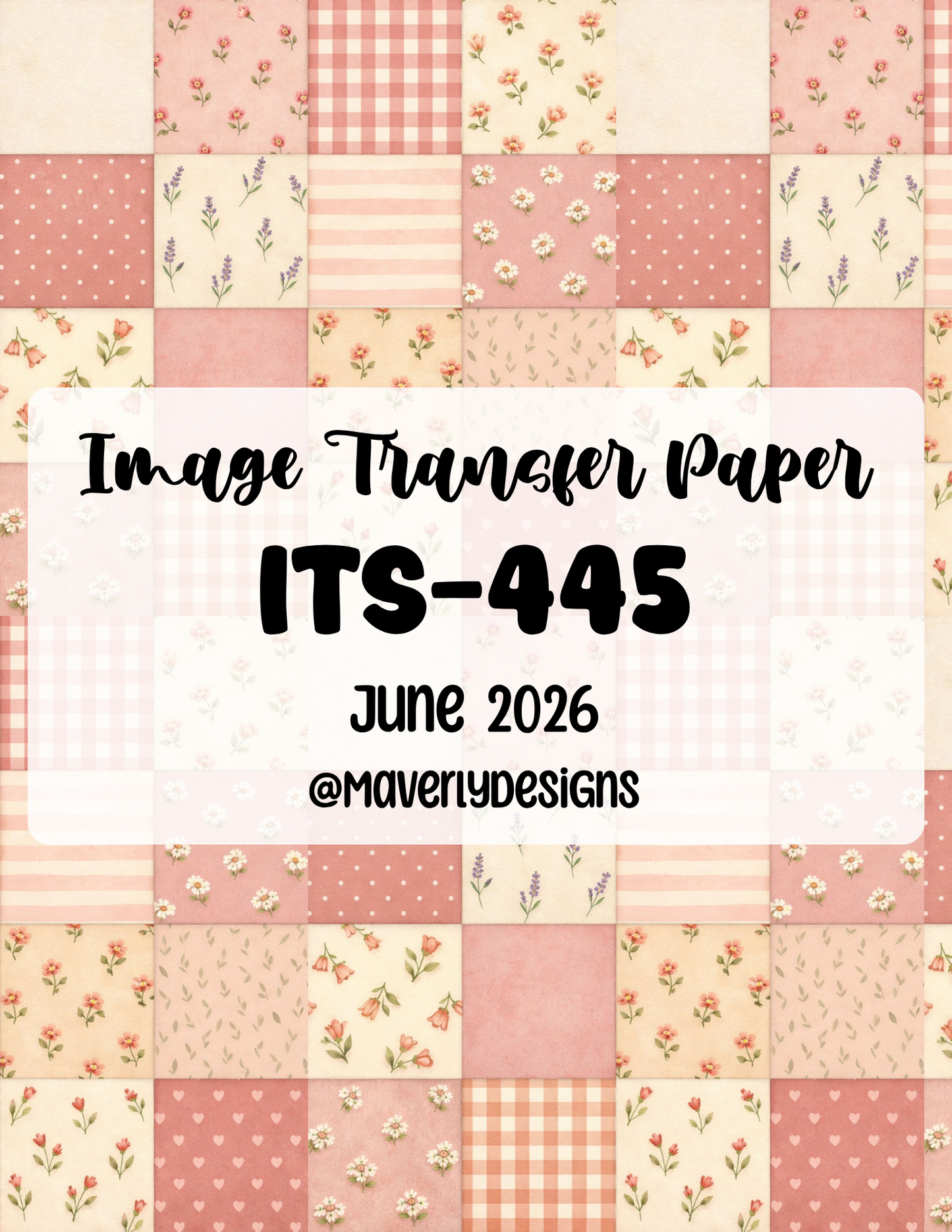 ITS-445 - Transfer Paper - June 2026 Launch