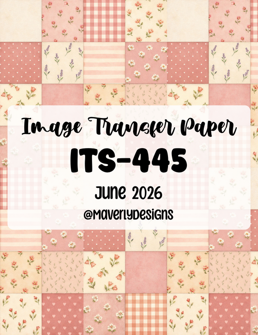 ITS-445 - Transfer Paper - June 2026 Launch