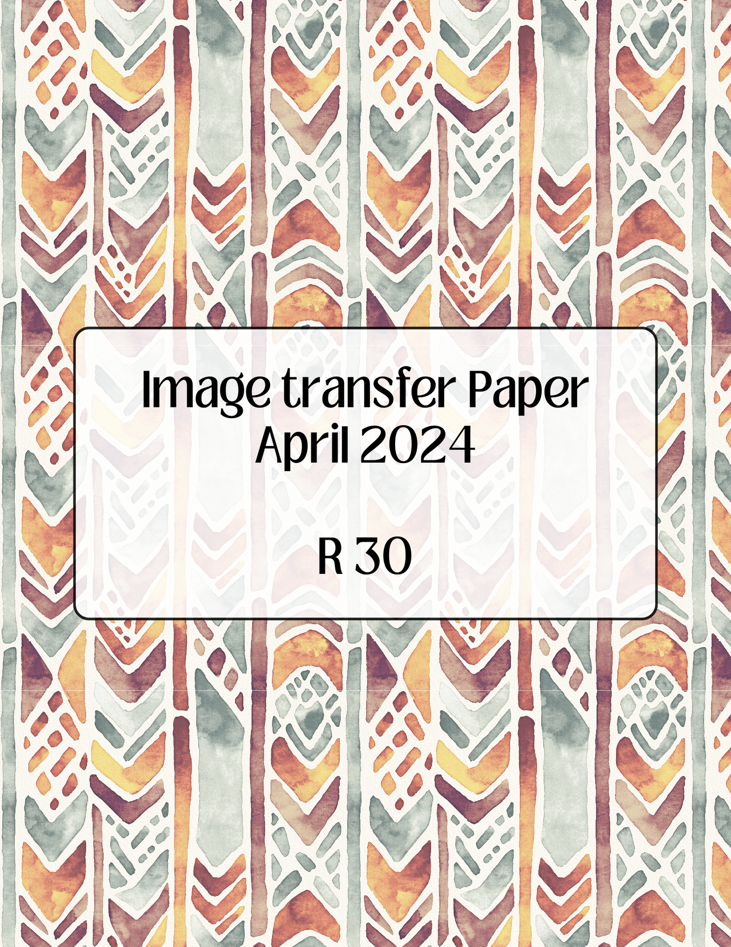 ITS-158 - IMAGE TRANSFER PAPER (R30)