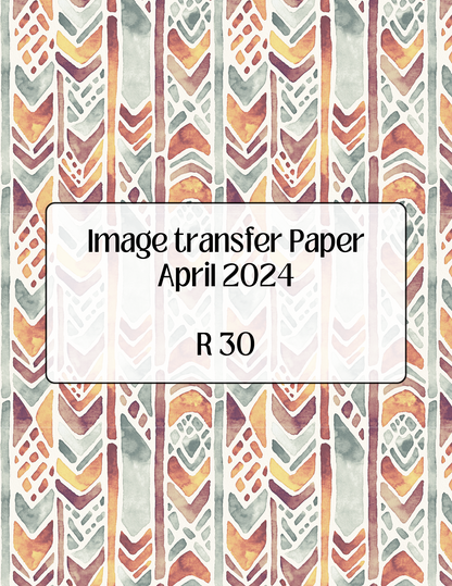 ITS-158 - IMAGE TRANSFER PAPER (R30)