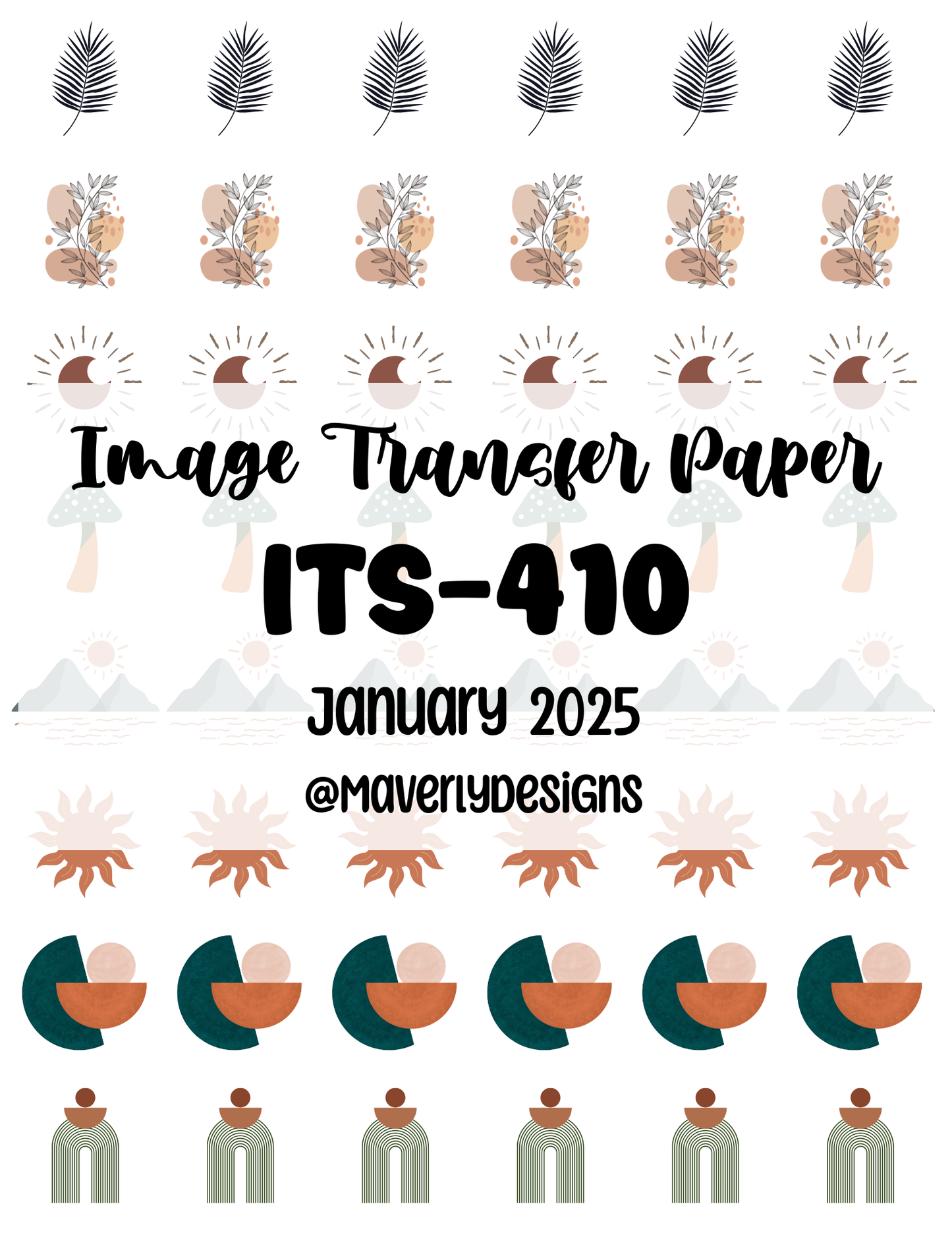 ITS-410 - Transfer Paper - January 2026 Launch