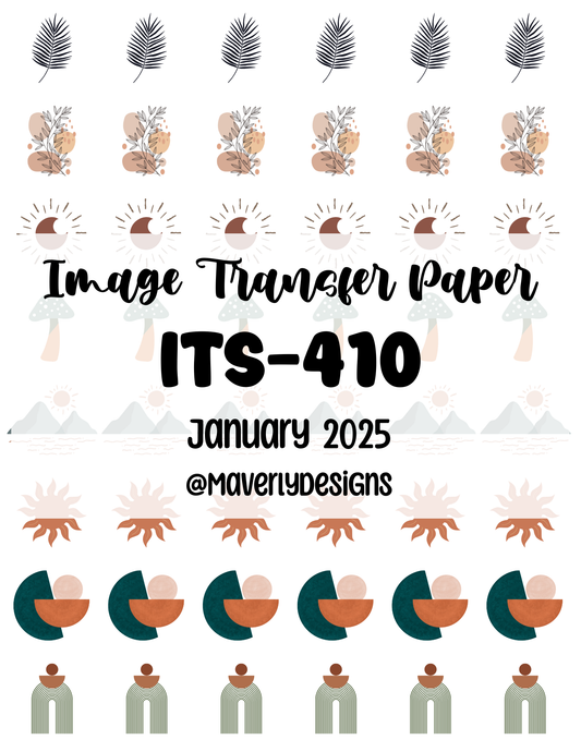 ITS-410 - Transfer Paper - January 2026 Launch
