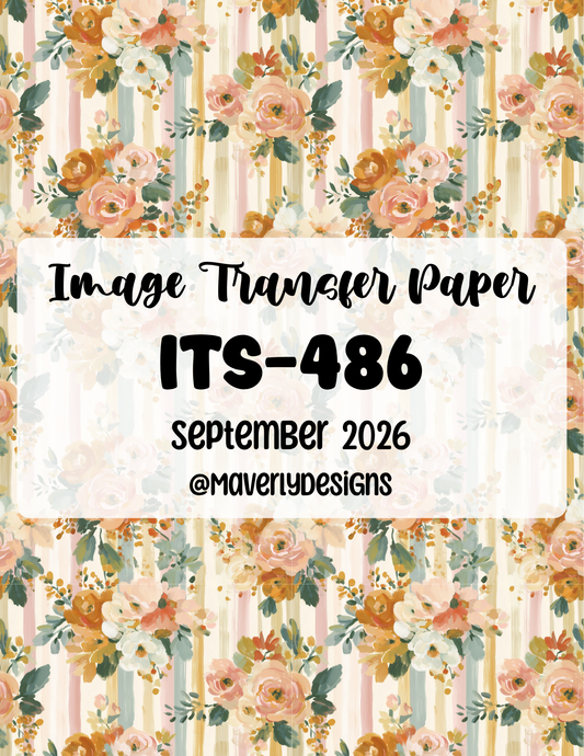 ITS-486 - Transfer Paper - September 2026 Launch