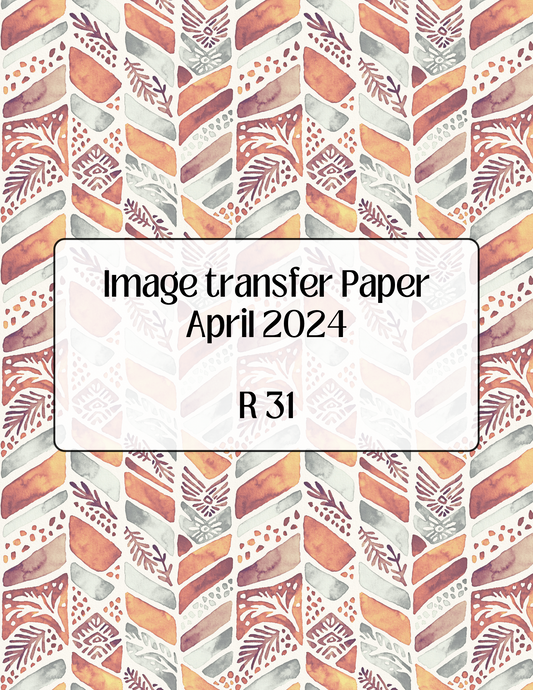 R-31 - Transfer Paper - April Launch