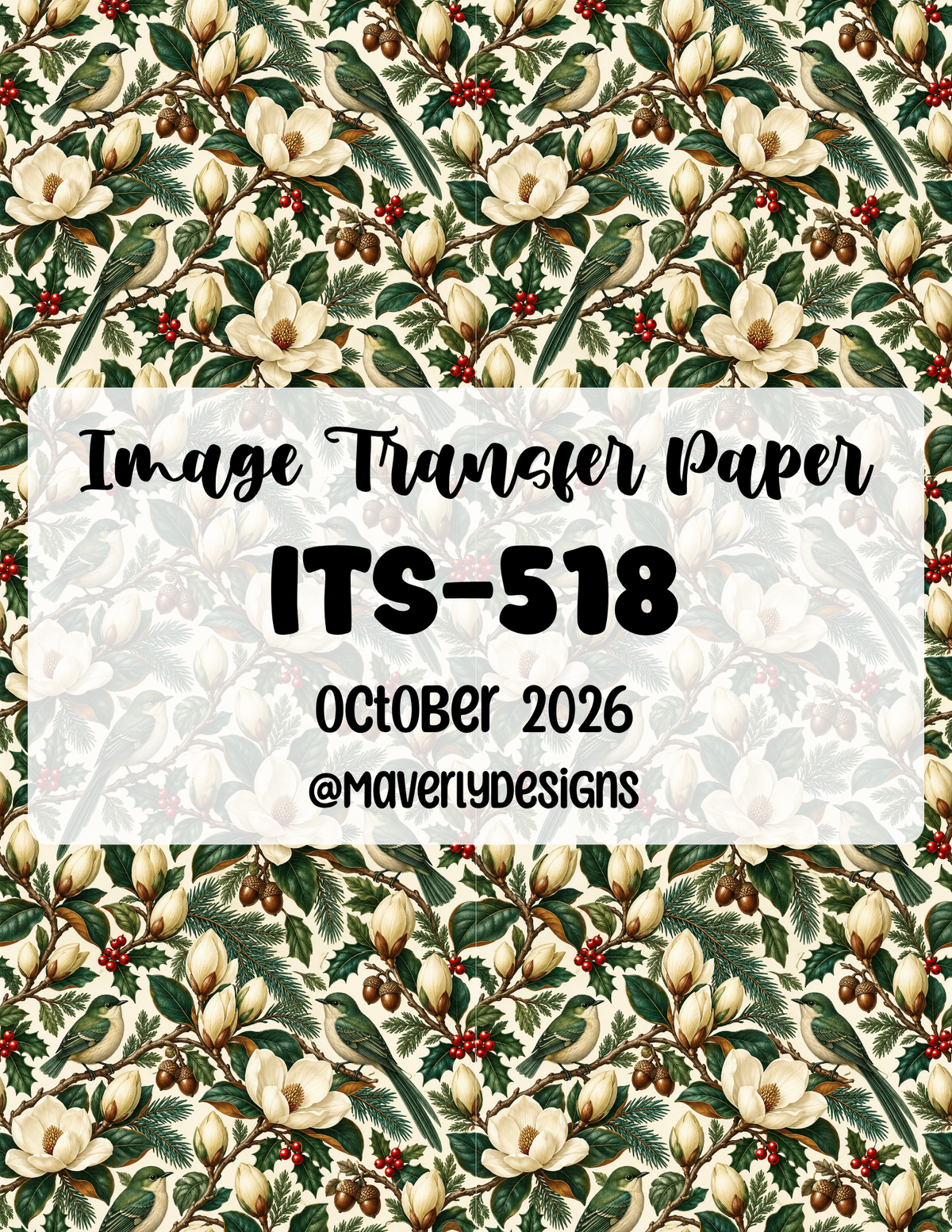 ITS-518 - Transfer Paper - October 2026 Launch