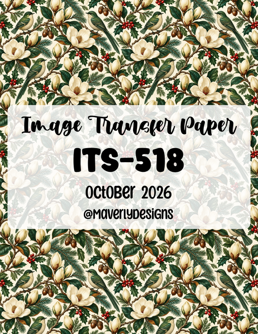 ITS-518 - Transfer Paper - October 2026 Launch