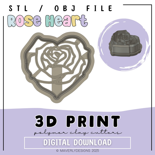Rose Heart - Digital Product