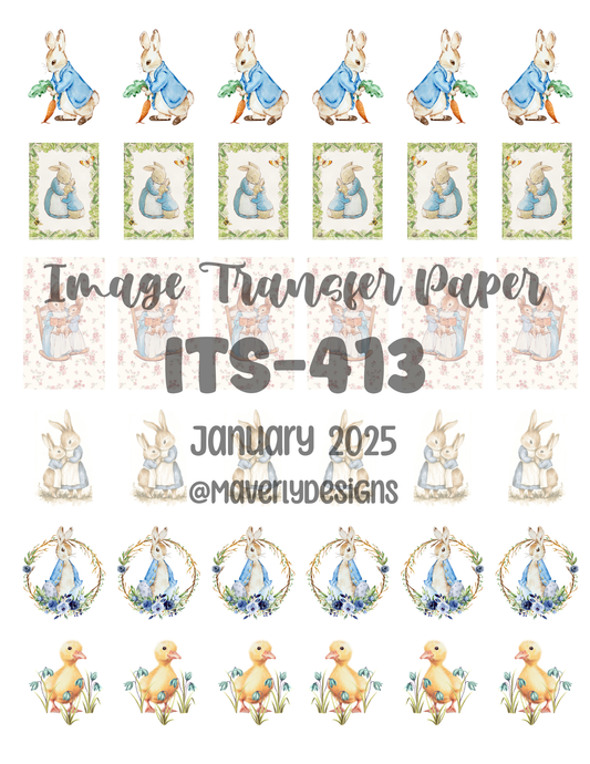 ITS-413 - Transfer Paper - January 2026 Launch