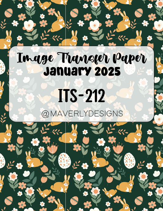 ITS-212 - Transfer Paper - January 2025 Launch