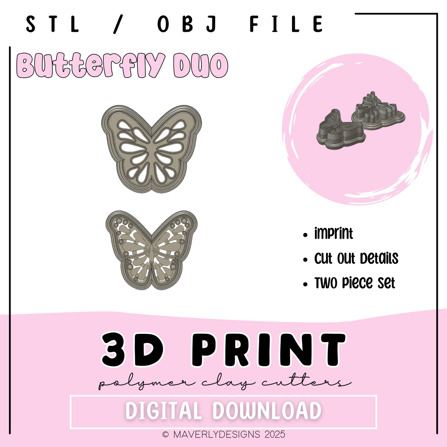 Butterfly Duo - Digital Product