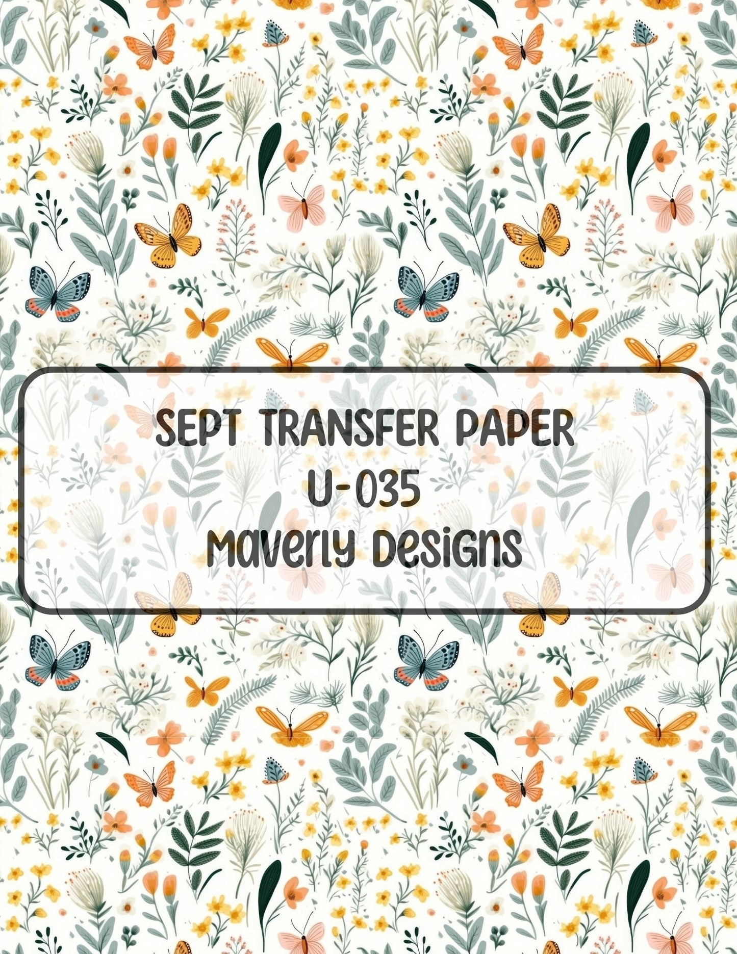 U-035 - September 2024 - Transfer Paper