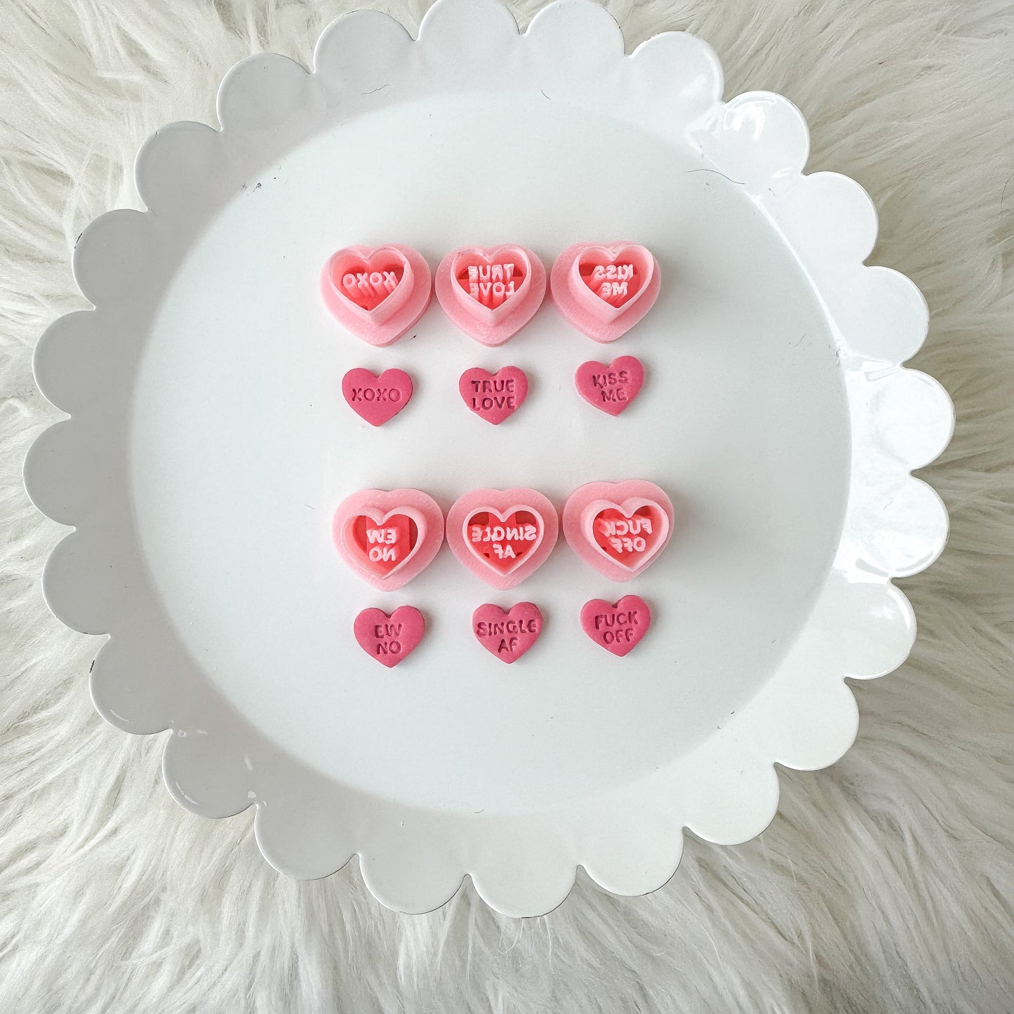 .50in Conversation Hearts - Valentines Day Collection - December 2024