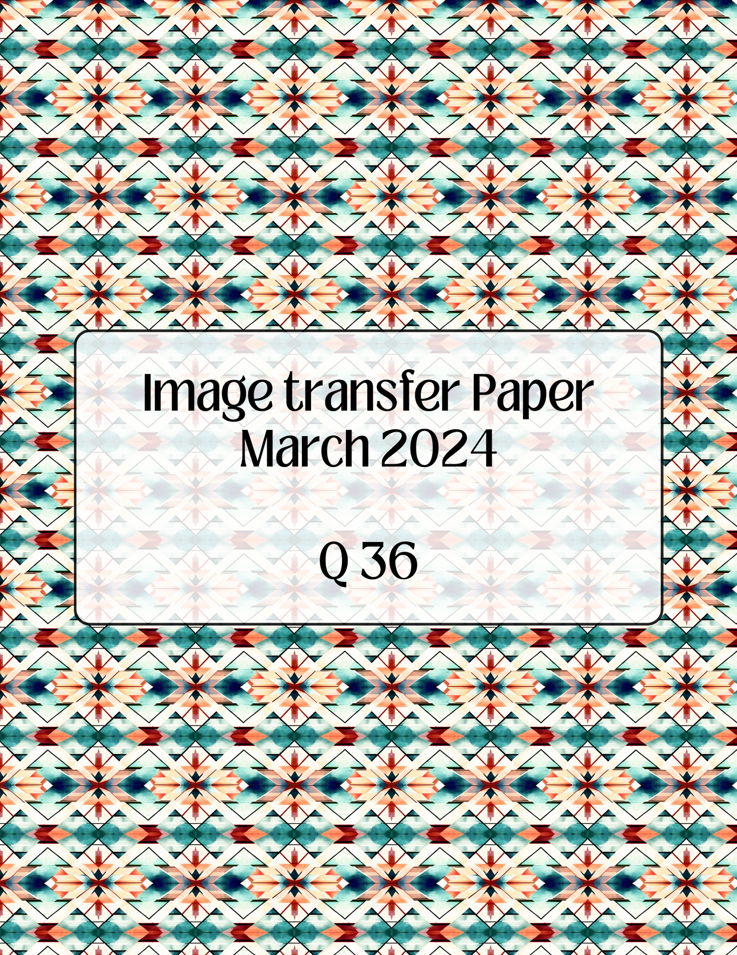 ITS-144 - IMAGE TRANSFER PAPER (Q36)