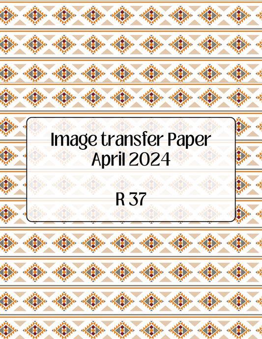 R-37 - Transfer Paper - April Launch