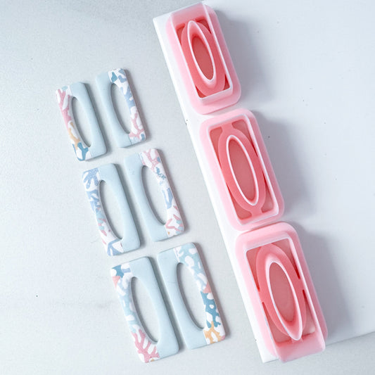 Long Rectangle Oval Window Clay Cutter - April 2025 Launch
