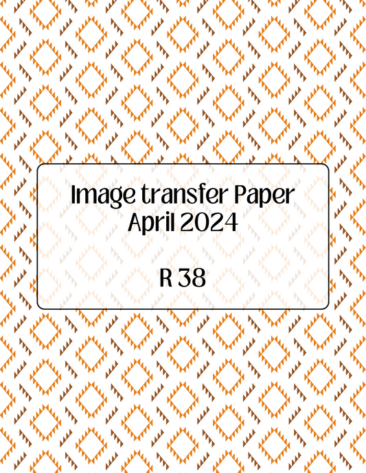 R-38 - Transfer Paper - April Launch