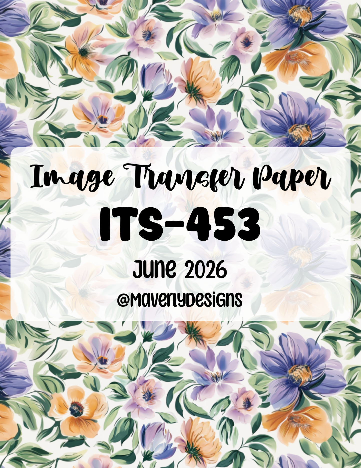 ITS-453 - Transfer Paper - June 2026 Launch