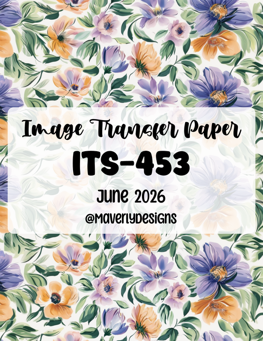 ITS-453 - Transfer Paper - June 2026 Launch
