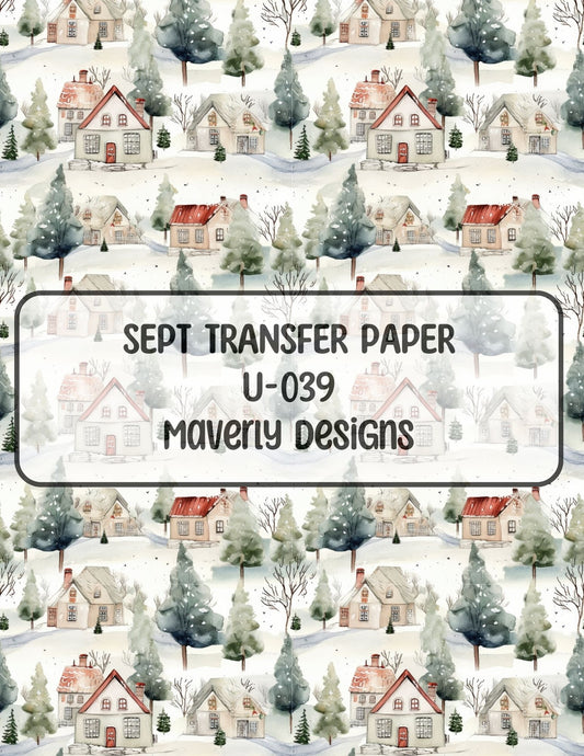 U-039 - September 2024 - Transfer Paper