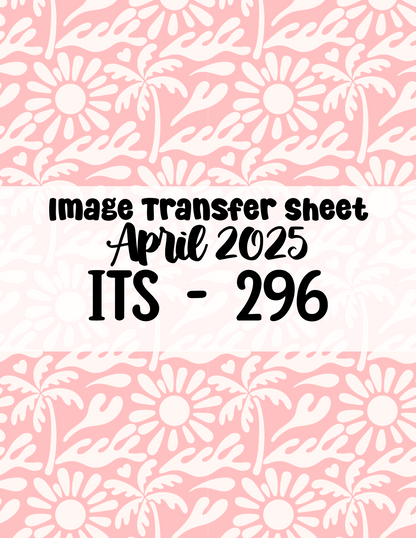 ITS-296- Transfer Paper - April 2025 Launch