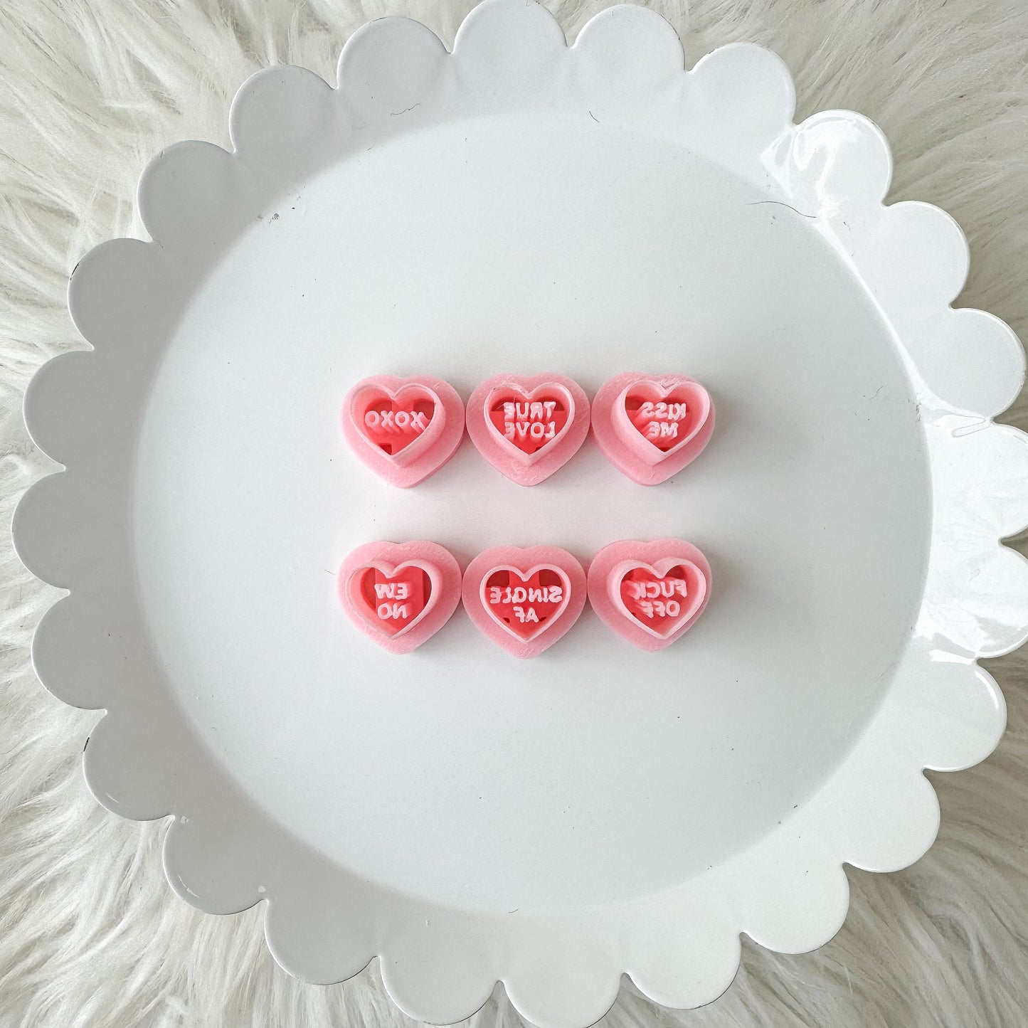 .50in Conversation Hearts - Valentines Day Collection - December 2024