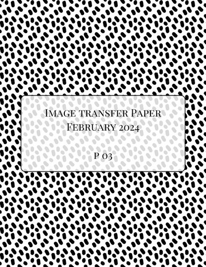 ITS-110 - IMAGE TRANSFER PAPER (P03)