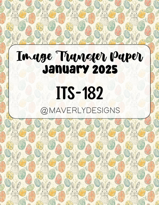 ITS-182 - Transfer Paper - January 2025 Launch