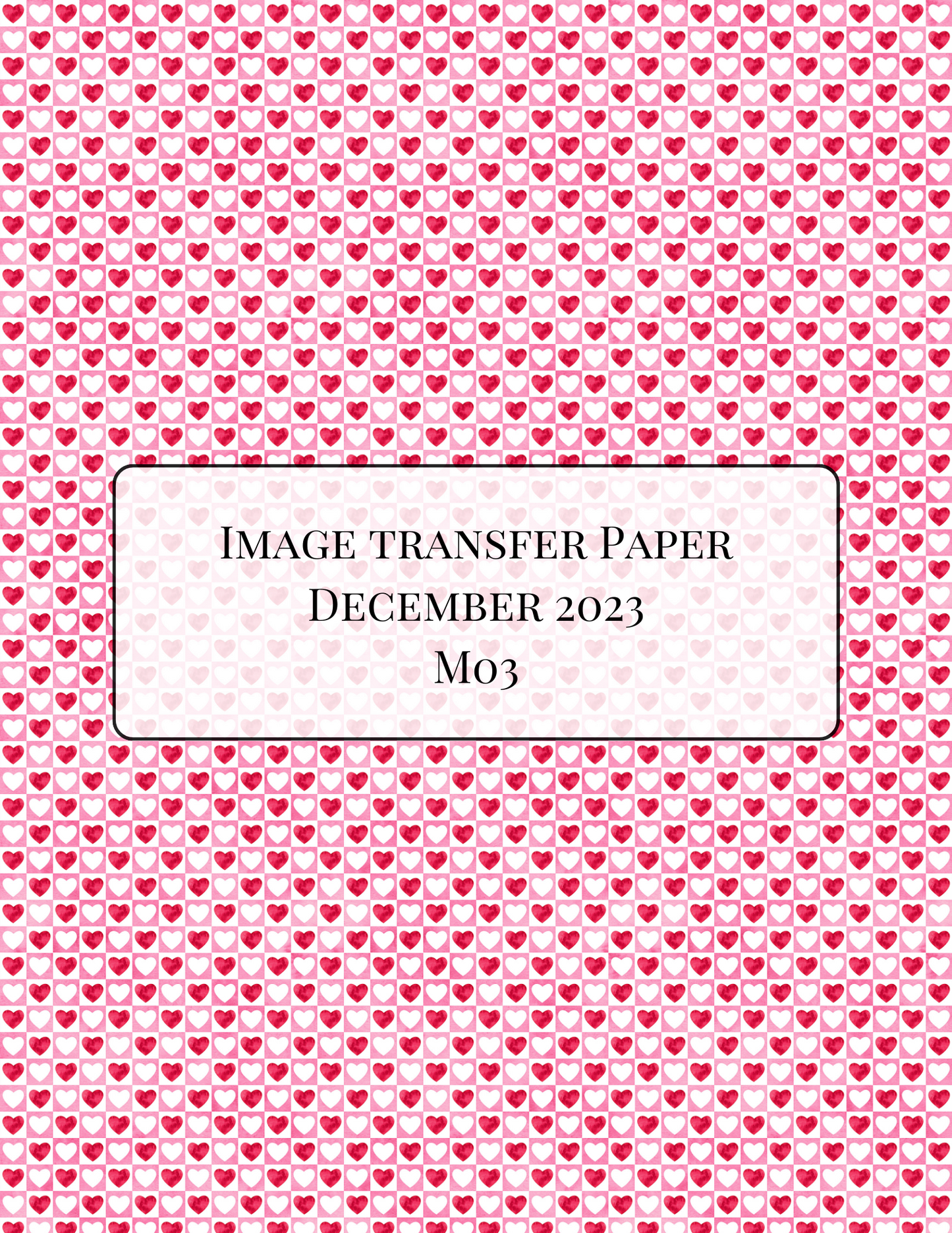 M03 Transfer Paper - December 2023 Launch