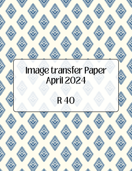R-40 - Transfer Paper - April Launch