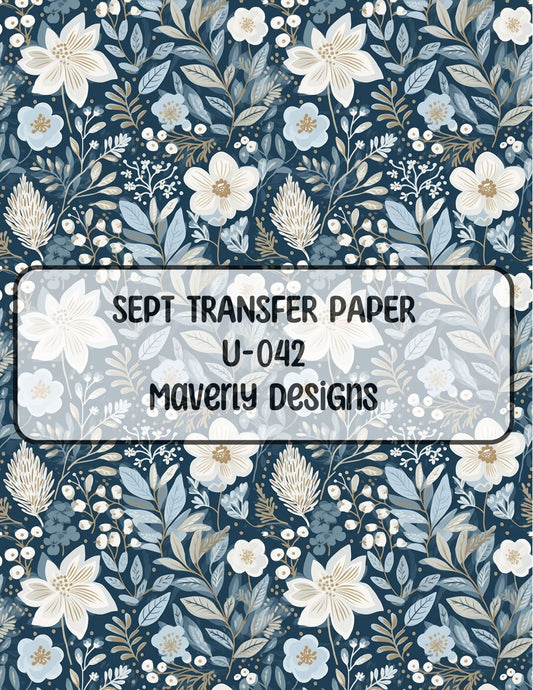 U-042 - September 2024 - Transfer Paper