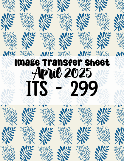 ITS-299- Transfer Paper - April 2025 Launch