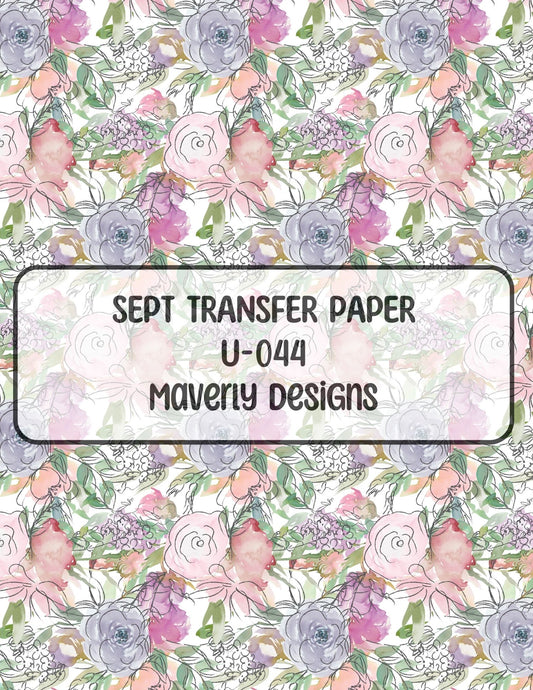 U-044 - September 2024 - Transfer Paper