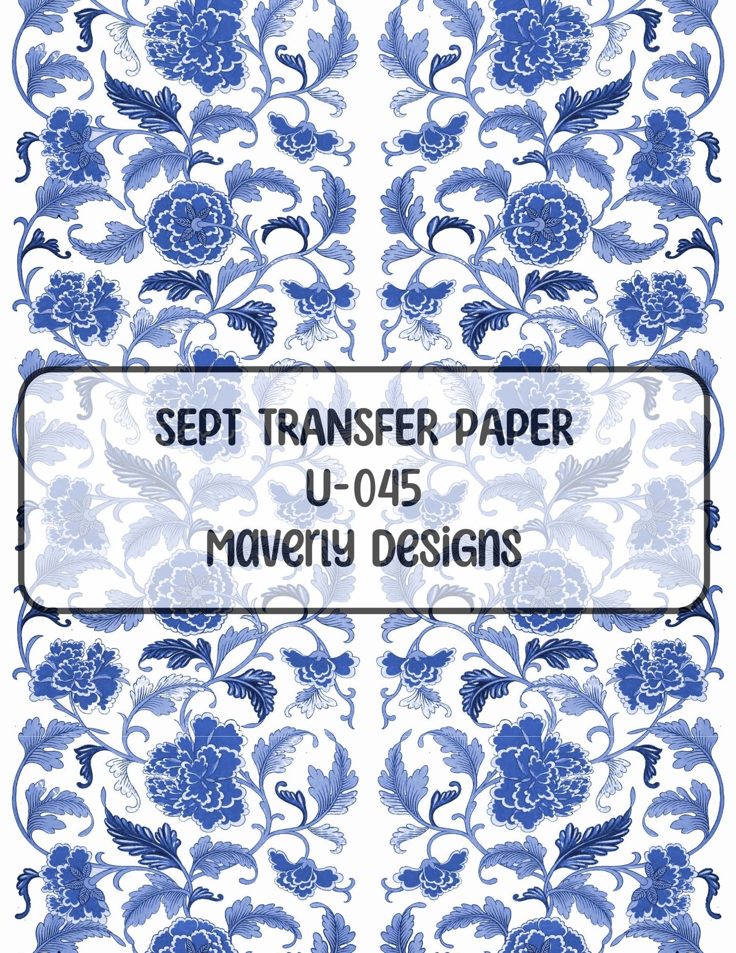 U-045 - September 2024 - Transfer Paper