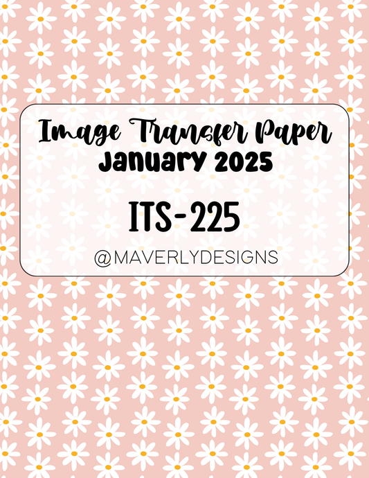 ITS-225 - Transfer Paper - January 2025 Launch