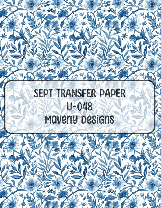 U-048 - September 2024 - Transfer Paper