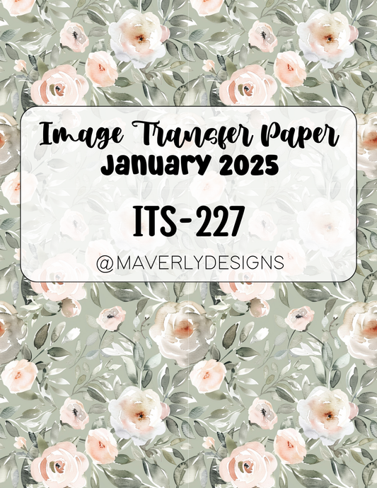 ITS-227 - Transfer Paper - January 2025 Launch