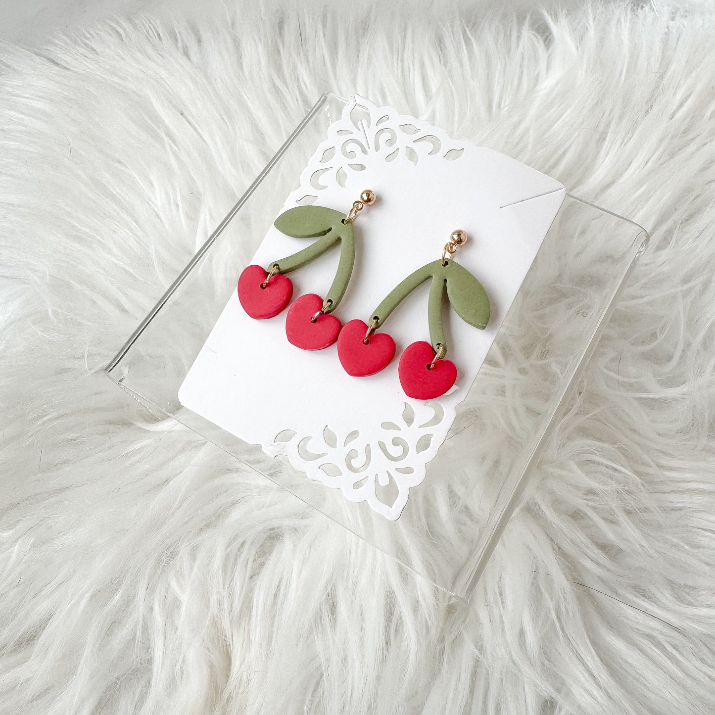 Heart Cherries - Valentines Day Collection - December 2024