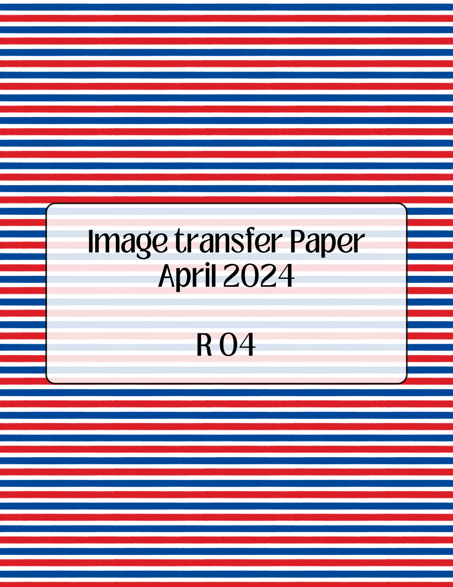 ITS-149 - IMAGE TRANSFER PAPER (R04)