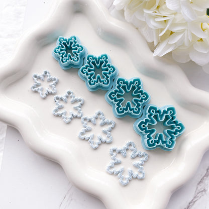 XL Snowflake Outline/Cut Out - Clay Cutter - October 2025 Launch