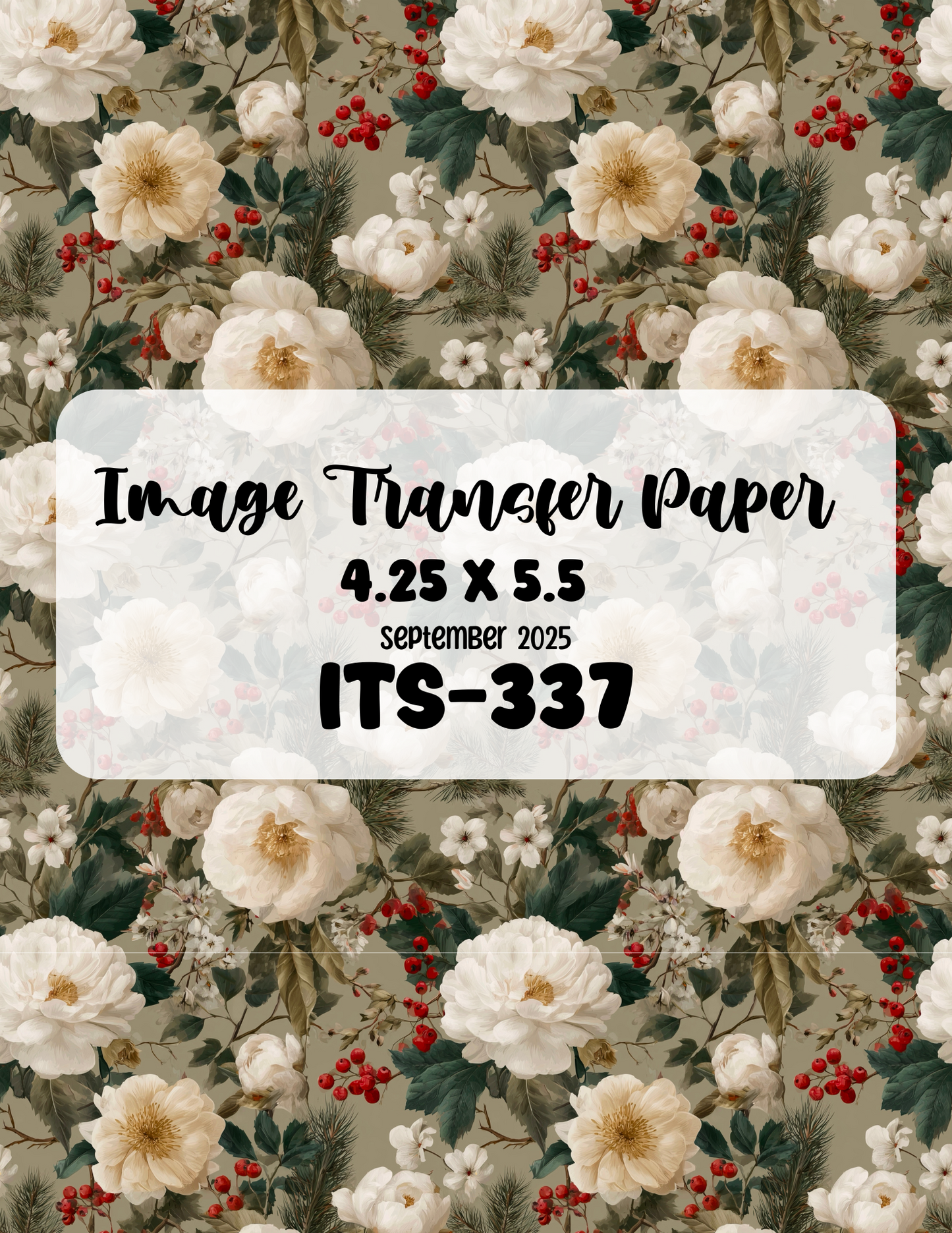 ITS-337 - Transfer Paper - September 2025 Launch