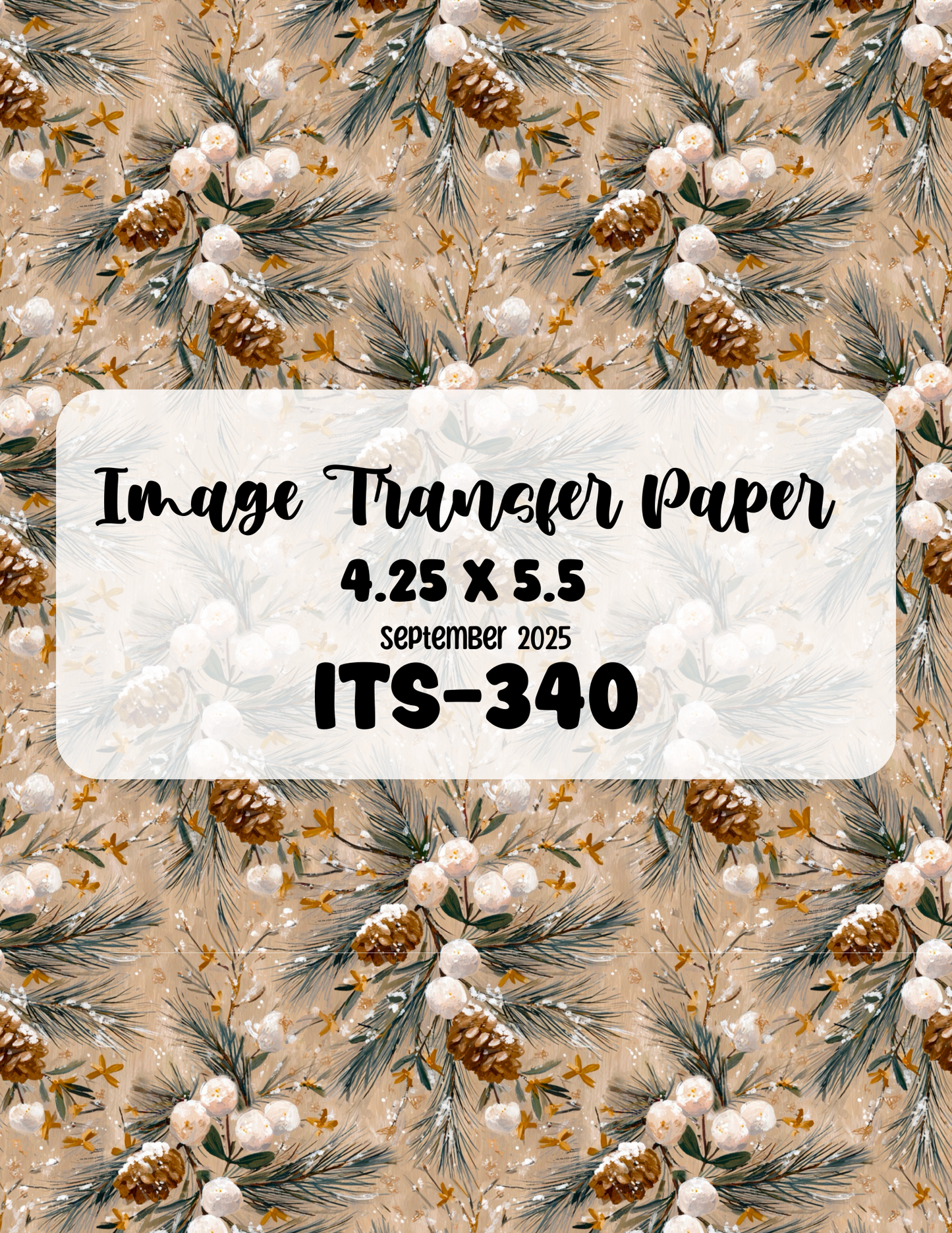 ITS-340 - Transfer Paper - September 2025 Launch