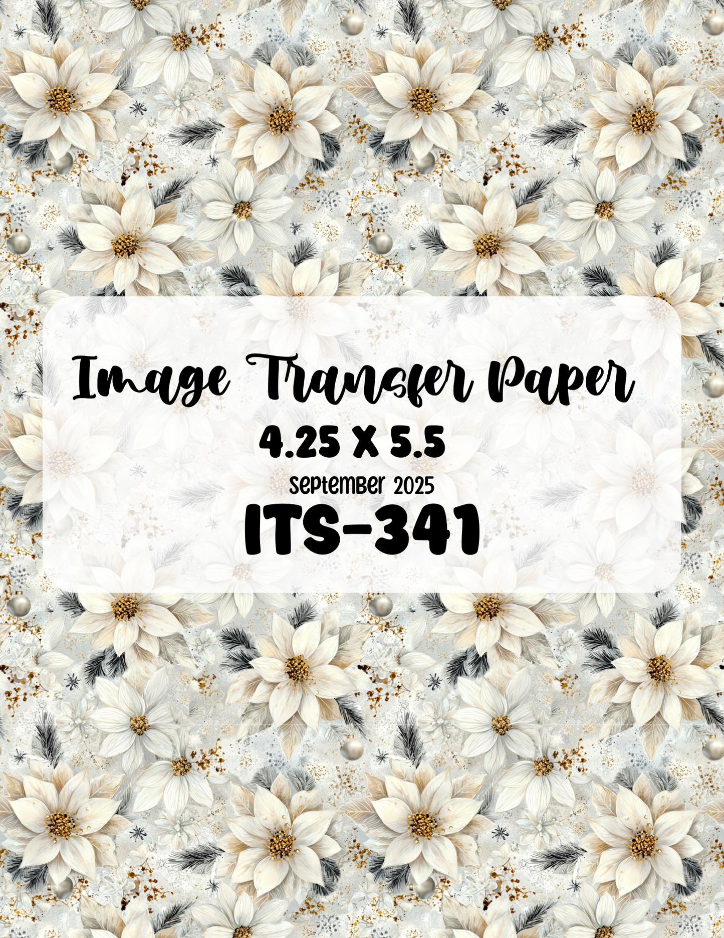 ITS-341 - Transfer Paper - September 2025 Launch